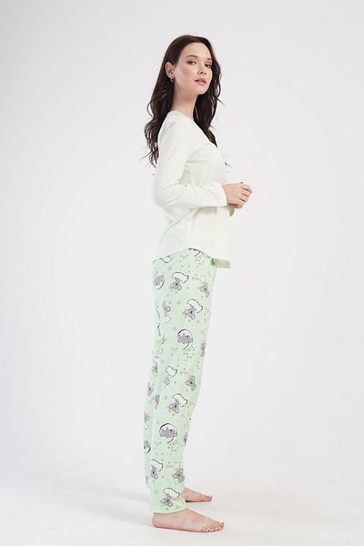 Vienetta Secret Pijama bumbac Vienetta Pure Love Verde Deschis