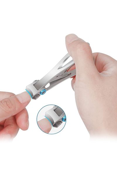 Fresh Moon Steel Nail Clippers Hand Foot Nail Cutter Ingrown Fungus Cleaner Scissors Women Men Nail Care