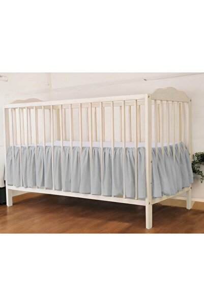 MimiNu Crib mattress valance, 120x60 cm, Made of Oeko Tex Standard 100 certified cotton