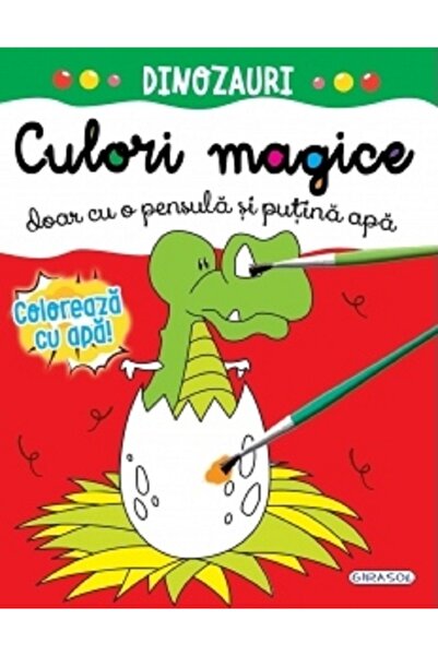 Editura Girasol Culori magice - dinozauri
