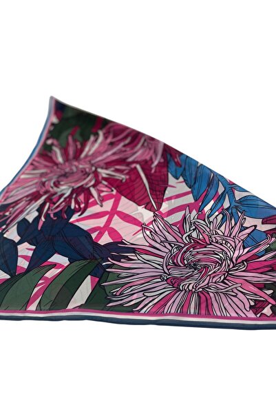 Stella Eşarp Φουλάρι με έθνικ σχέδιο 70x70 εκ