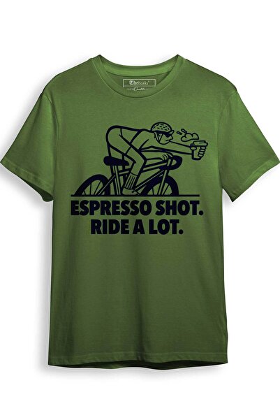 The Baski Espresso Shot Ride A Lot εμπριμέ 100% βαμβακερό μπλουζάκι Premium