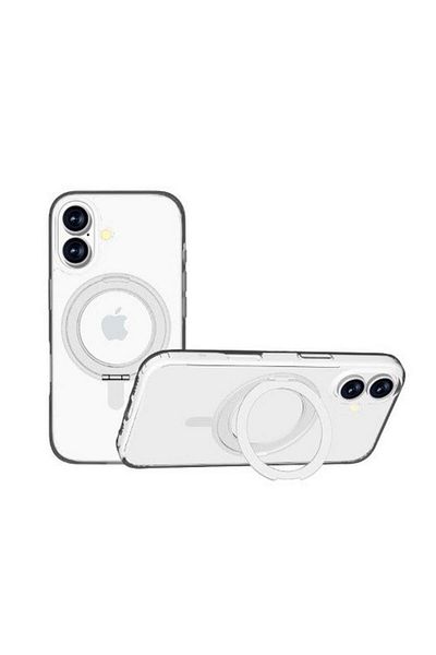 Max&Max جراب شفاف دوار 360 درجة لهاتف iPhone 16 من Max & Max مع Magsafe