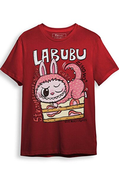 The Baski Tricou premium din bumbac 100% imprimat pentru bebeluși Labubu Cute Creature