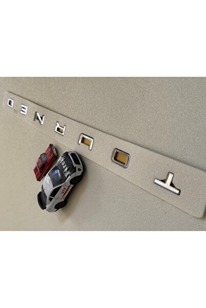 EDEXPORT Ford Tourneo Yeni Nesil Boşluklu Krom Bagaj Yazısı 3M 3D ABS