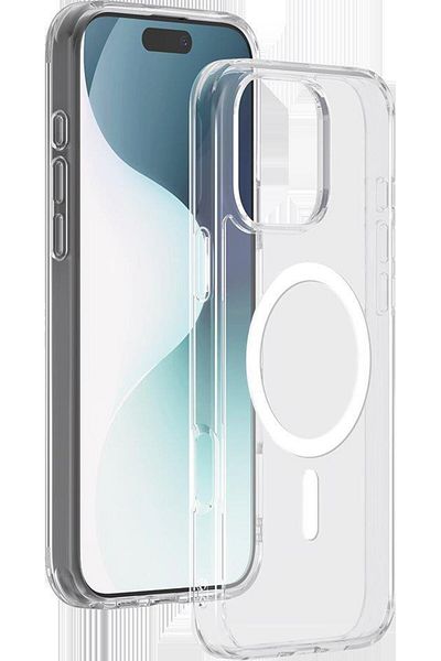 Force Bigben iPhone 16 Pro Case Compatible Magsafe Hybrid Transparent