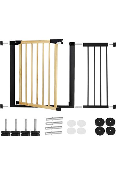 SERSIMO Safety Gate for stairs, adjustable, made of wood with steel structure, 103-110cm