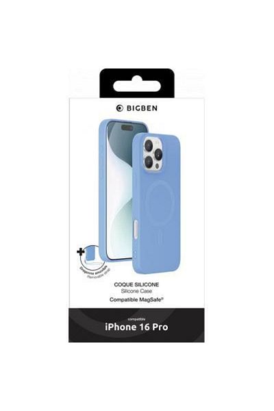 Force iPhone 16 Pro Magsafe Case Silicone Blue