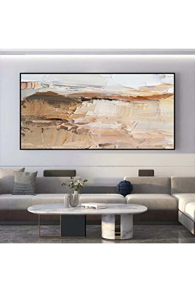 SND لوحة قماشية مودرن بتصميم الفن التشكيلي مع برواز أسود مجوف