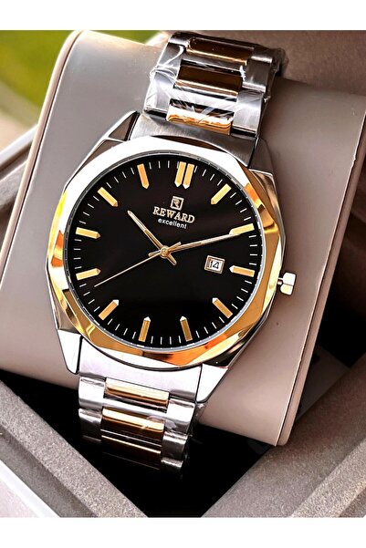 Reward Steel Cord 5 Atm Water Resistant Calendar Dial 2 Years Guarantee Men's Wrist Watch We.147131.4