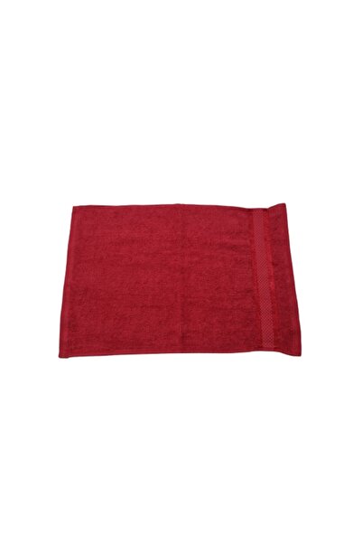 OEM Set 10 Hand Towels, Red, 30 x 50 cm, 100% Cotton