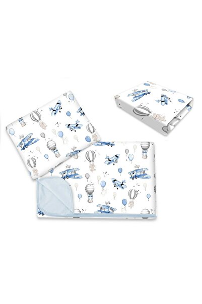 MimiNu Lenjerie patut cu 3 piese, MimiNu, Cu cearceaf 120x60 cm