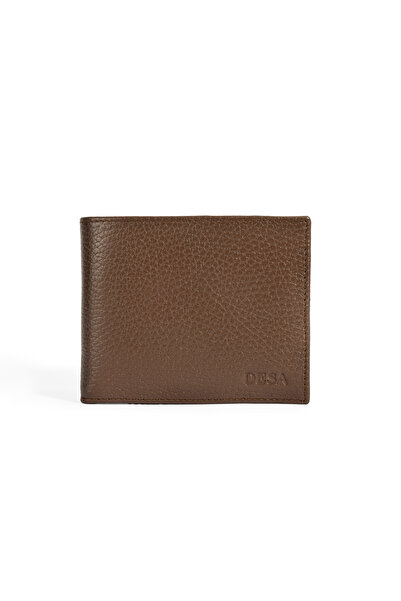 Desa Erkek Kahve Deri Cüzdan