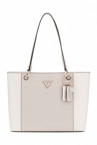 Guess Noelle II Beige-Earth Women's Shoulder Bag HWZG9672250