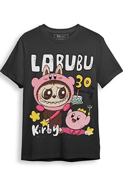 The Baski Tricou drăguț imprimat Labubu Toy din 100% bumbac premium