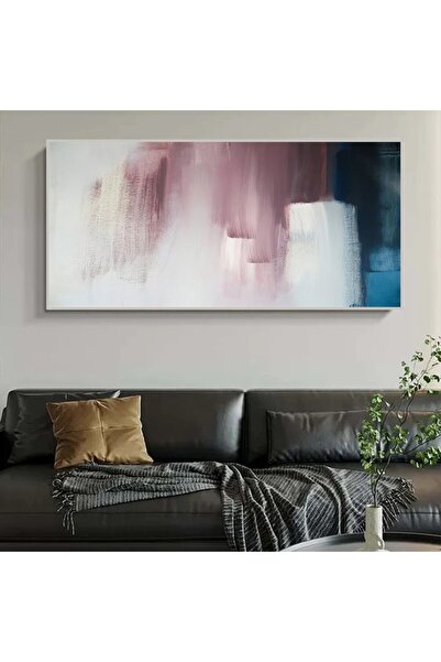 SND لوحة قماشية مودرن بتصميم الفن التشكيلي مع برواز فضي مجوف