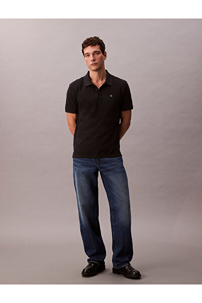 Calvin Klein Pánská černá polo trička