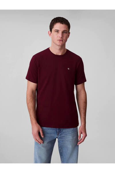 Calvin Klein Erkek Kırmızı S/S Tişört