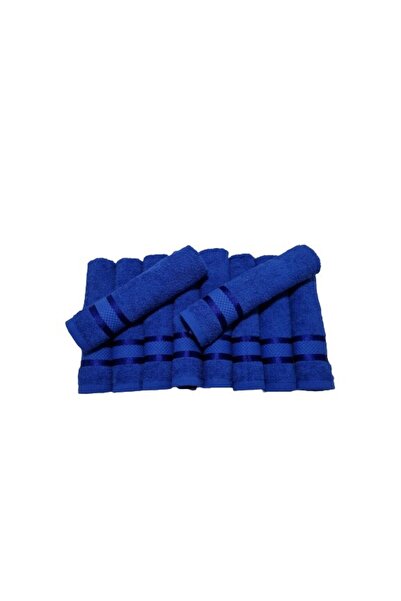 OEM Set 10 prosoape bleumarin pentru maini, 30 x50 cm, 100% bumbac, 400 GSM