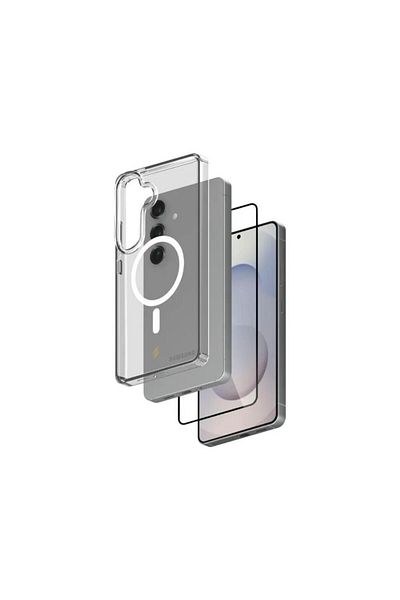 ULTRAGUARD مجموعة Magsafe Clear المتميزة لهاتف Samsung S25 Plus