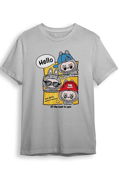 The Baski Labubu Baby Figurines Printed 100% Cotton Premium T-Shirt