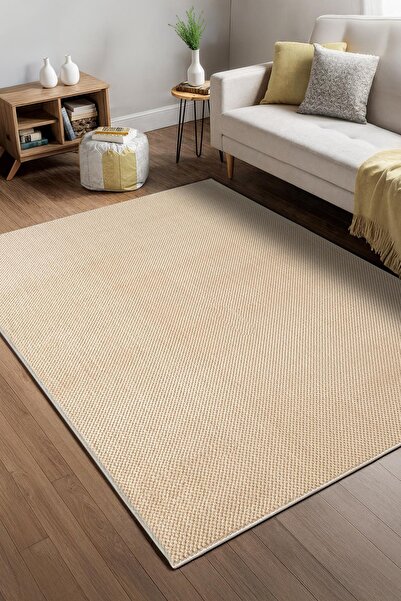 Cotto Home Petek Vızon Yıkanabilir Kaymaz Taban Yumuşak Dokulu Peluş Kesme Ha...