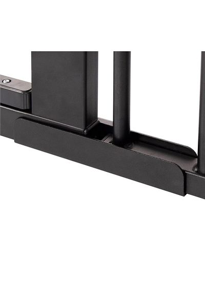 SERSIMO Poarta de siguranta Safety Gate pentru scari, ajustabila 103-110 cm, din otel, neagra