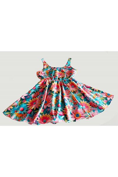 By Piera Girl's Skirted Swimmer Swimsuit