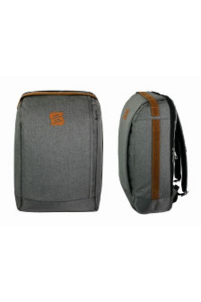 DELUXETUNING Rucsac gri din poliester – 43 x 30 x 13 cm