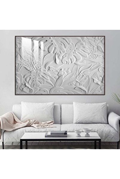 4gdran لوحة جدارية خشبية مطبوعة بتصميم اللوحة الجبسية مع برواز شامبين و طبقة ...