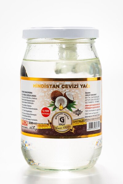 Hindistan Cevizi Yağı 330 Cc. Gençay