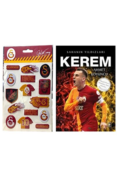 Galatasaray Kerem - Şekilli Etiket- Sticker - Poster Hediyeli