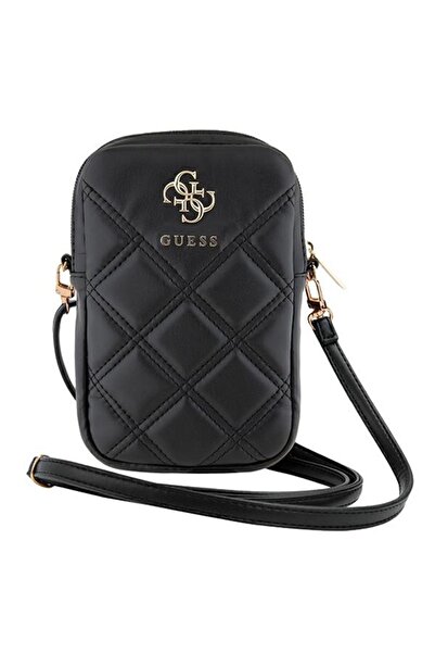 Gaudi Geanta cu Fermoar pentru Telefon, T62, Piele ecologica, Deep Dark