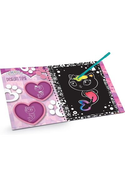 Lisciani Gabby's Dollhouse Sketchbook A-Meow-Zing Scratch Reveal 12976