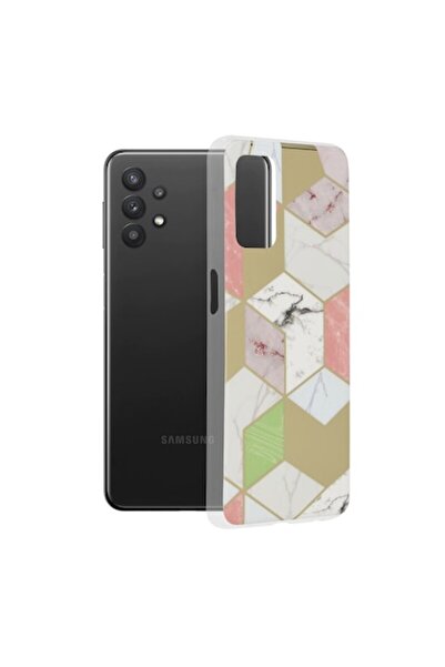 Dalip Baby Προστατευτική Θήκη Συμβατή με Samsung Galaxy A32 5G, Μαρμάρινο, Γε...