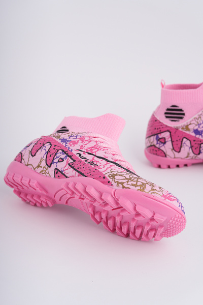 McDark ERKEK HALI SAHA ÇORAPLI BİLEKTEN SARMALI ÇİVİSİZ ERGONOMİK ESNEK FUTBOL HALI SAHA AYAKKABI