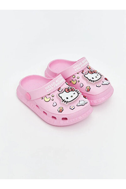 SHOUGO Ortopedik Tabanlı Işıklı Kız Çocuk hello kitty desenli Plaj Sandaleti ...