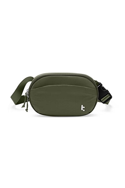 Gaudi Unisex Waist Bag for Physical Activities, T48, Nylon, Lucky Green
