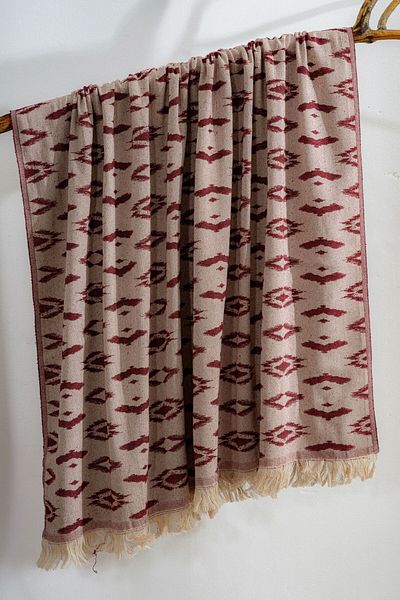 MYLASA HOME 100% Cotton Sofa Shawl Tv Blanket,130X170 cm High Quality Cotton Fabric