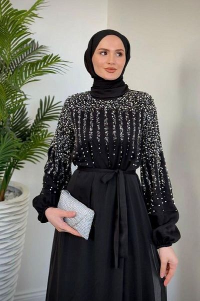 STİLZERAFET ROCHIE TUL CU VOLANĂ CU FUSTĂ CU STONE