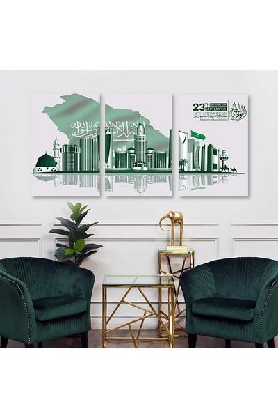 4gdran Three MDF wooden panels, 120x60 cm