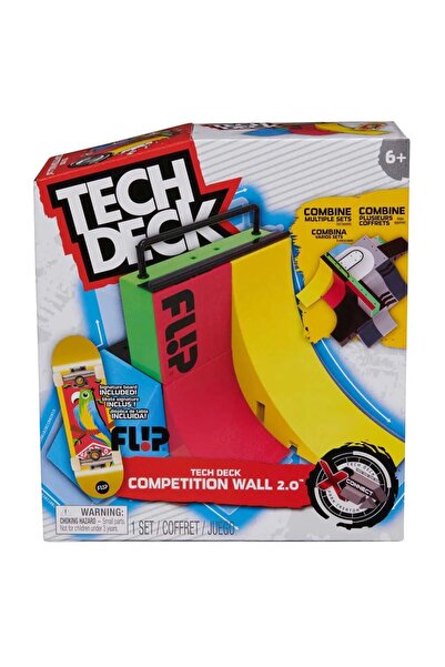 Spin Masters Tech Deck XConnect Competition Wall Ramp and Mini Skateboard Playset
