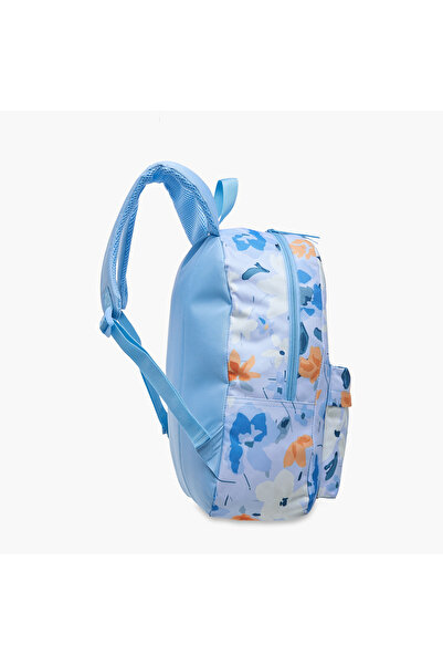 Syloon 12-Piece Floral Print Backpack Set - 31x41x13 cms