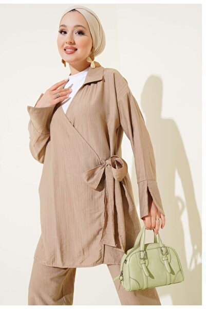 Nessia Tie-Up Kimono Hijab Suit