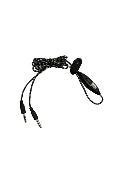 CODEGEN Mikrofonlu 3,5mm Aux Stereo Kablo 1,5Mt