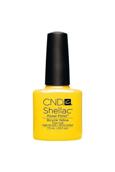 CND Lac semipermanent pentru unghii, Shellac, Galben Bicycle 7.3 ml