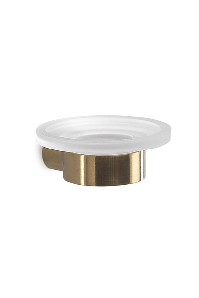 Gedy Pyrenees Wall Mounted Soap Dish - Matte Gold