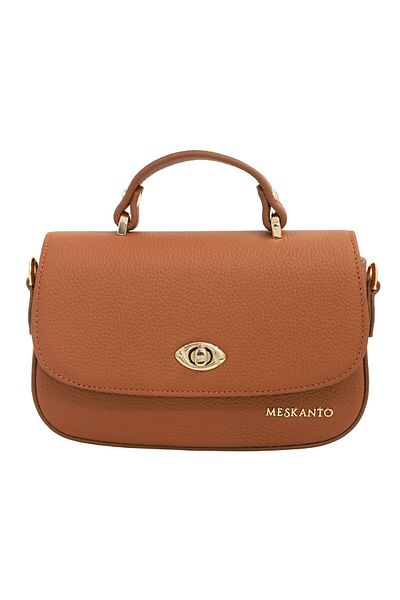 Meskanto Riva Genuine Leather Chain Strap Hand and Shoulder Bag
