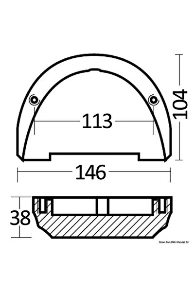 OSCULATI Anod Duo Prop Cobra OMC, Zinc pentru elice