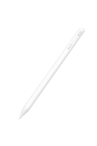 Gaudi Stylus multifuncțional pentru iPad, respingere a atingerii prin palmă, 90mAh, I25, Alumix, Arctic Snow